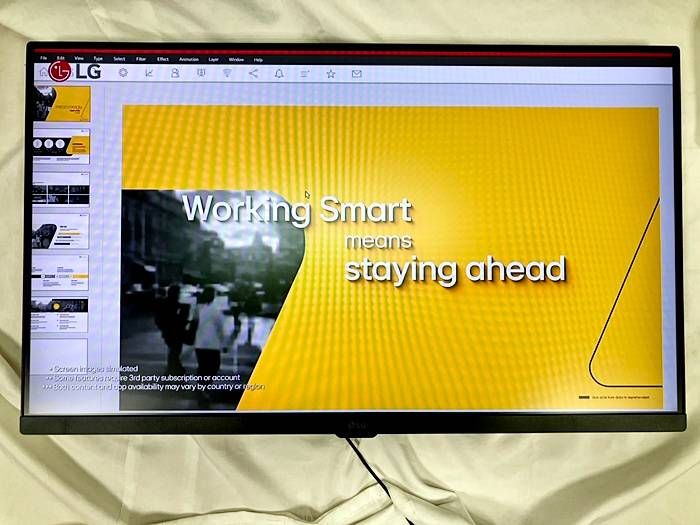 LG 27インチ webOS対応スマートモニター フルHD 27SR50F-B 12661