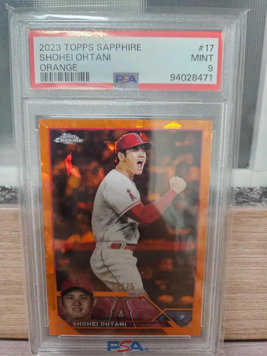 2025 トップス 大谷 25 オレンジ 9級 カード