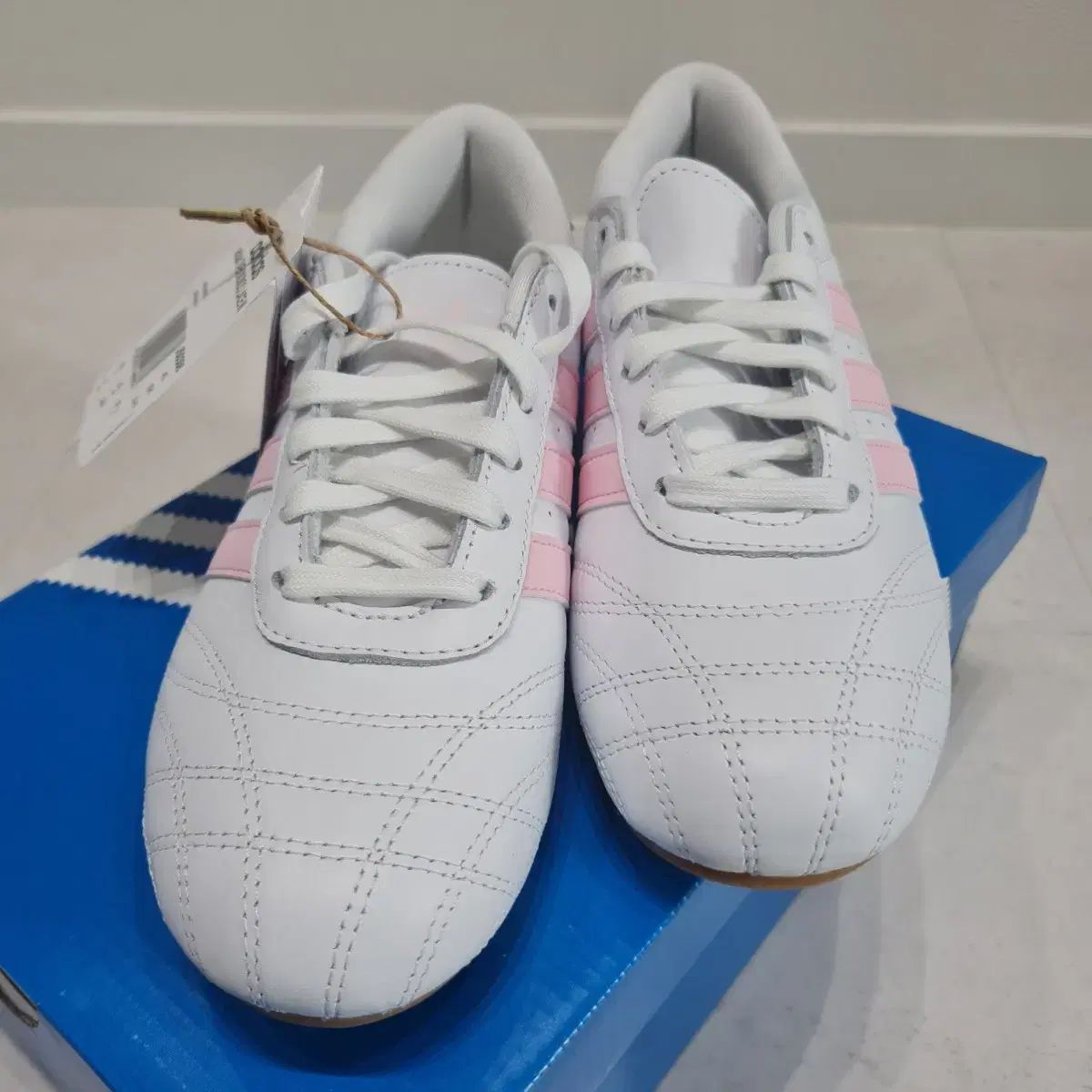  アディダス テコンドーシューズ 薄ピンク 230 235 フラットシューズ バレエシューズ パンプス