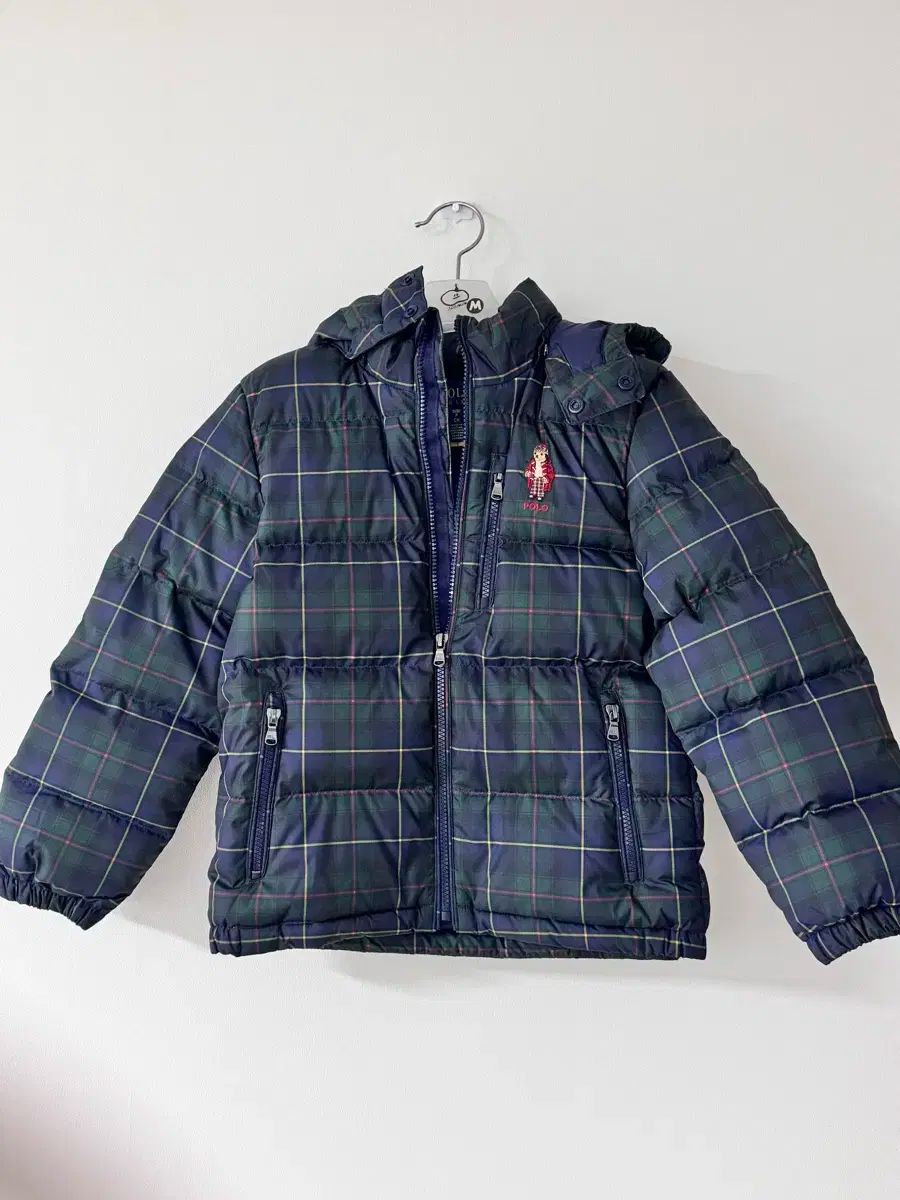 ポロ ベア タン ダウン ジャケット キッズ