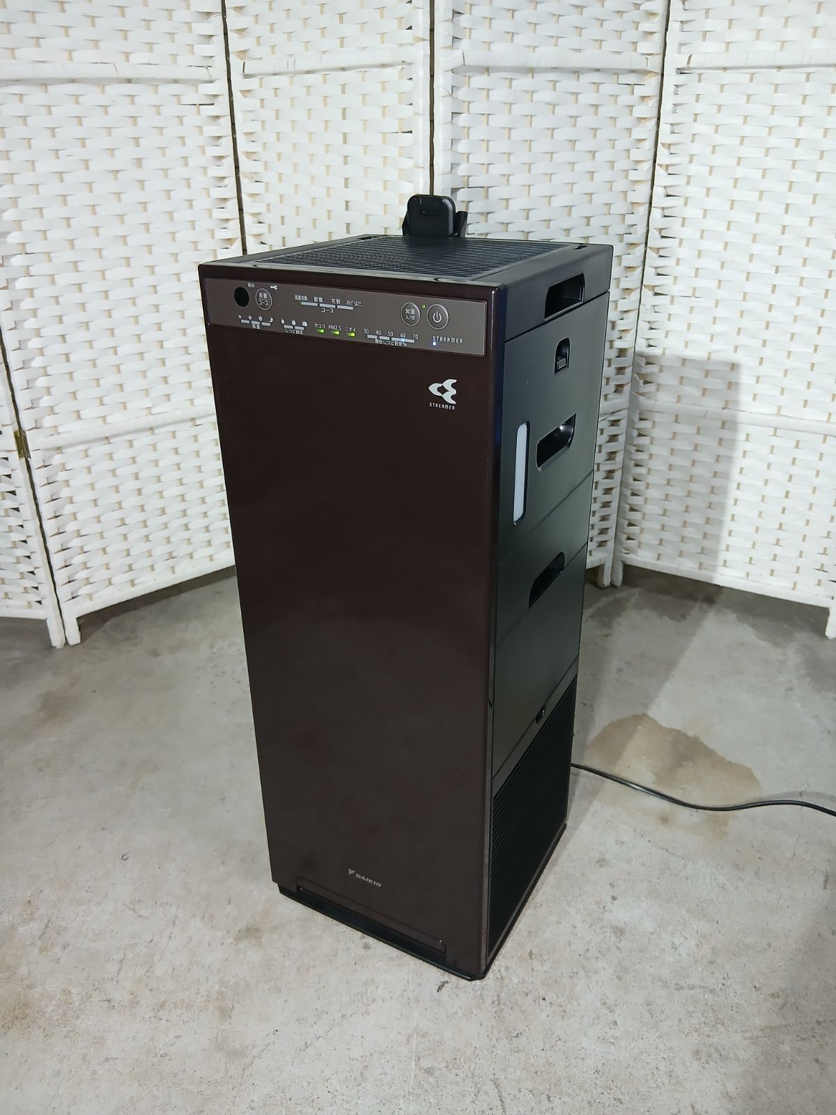 DAIKIN ダイキン 加湿空気清浄機 MCK 55 ZY T 製 25畳 ブラウン ストリーマ スリム 静音設計