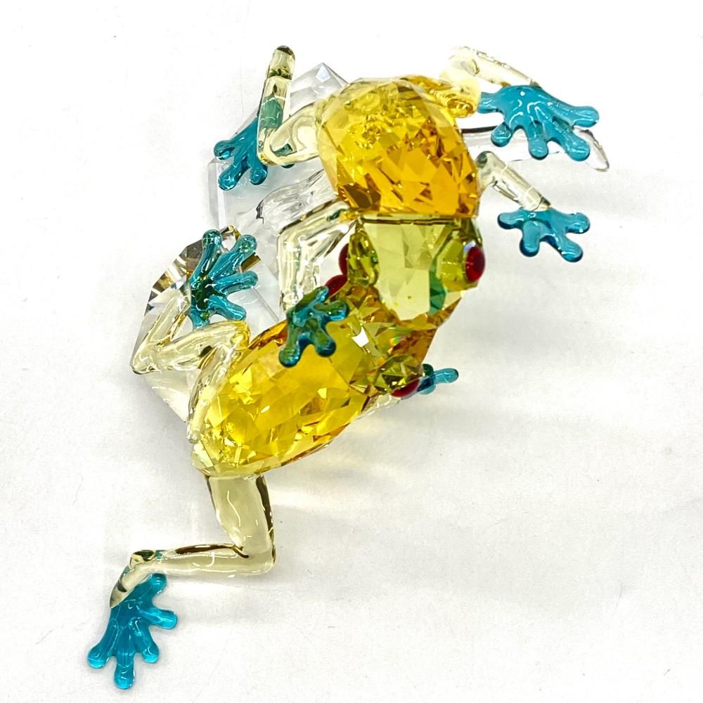 スワロフスキー クリスタル パラダイス フロッグ スワロフスキー SWAROVSKI クリスタルパラダイス フロッグ カエル