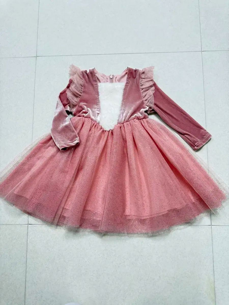 룰라비 ベルベット うさぎ ドレス 100