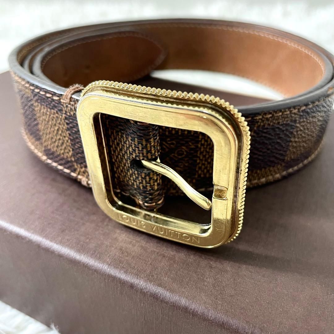ルイヴィトン サンチュール トレゾールベルト ダミエ M9729 ベルト