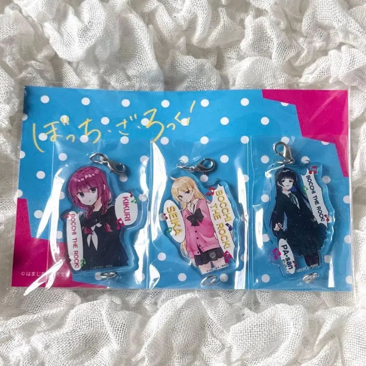 ぼっち ざ ろっく 日本 特典 アクリルキーホルダー 3種 グッズ 廣井きくり
