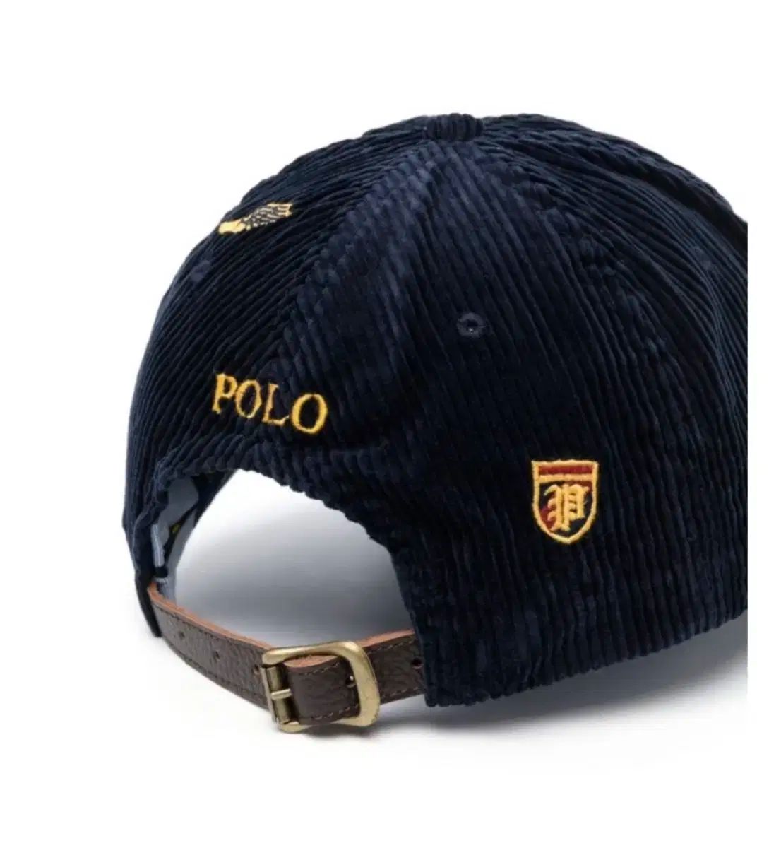 ポロ ラルフローレン コーデュロイ ベースボールキャップ ネイビー