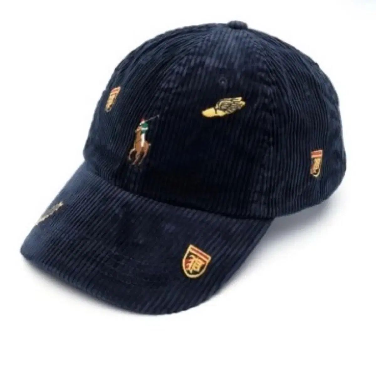 ポロ ラルフローレン コーデュロイ ベースボールキャップ ネイビー