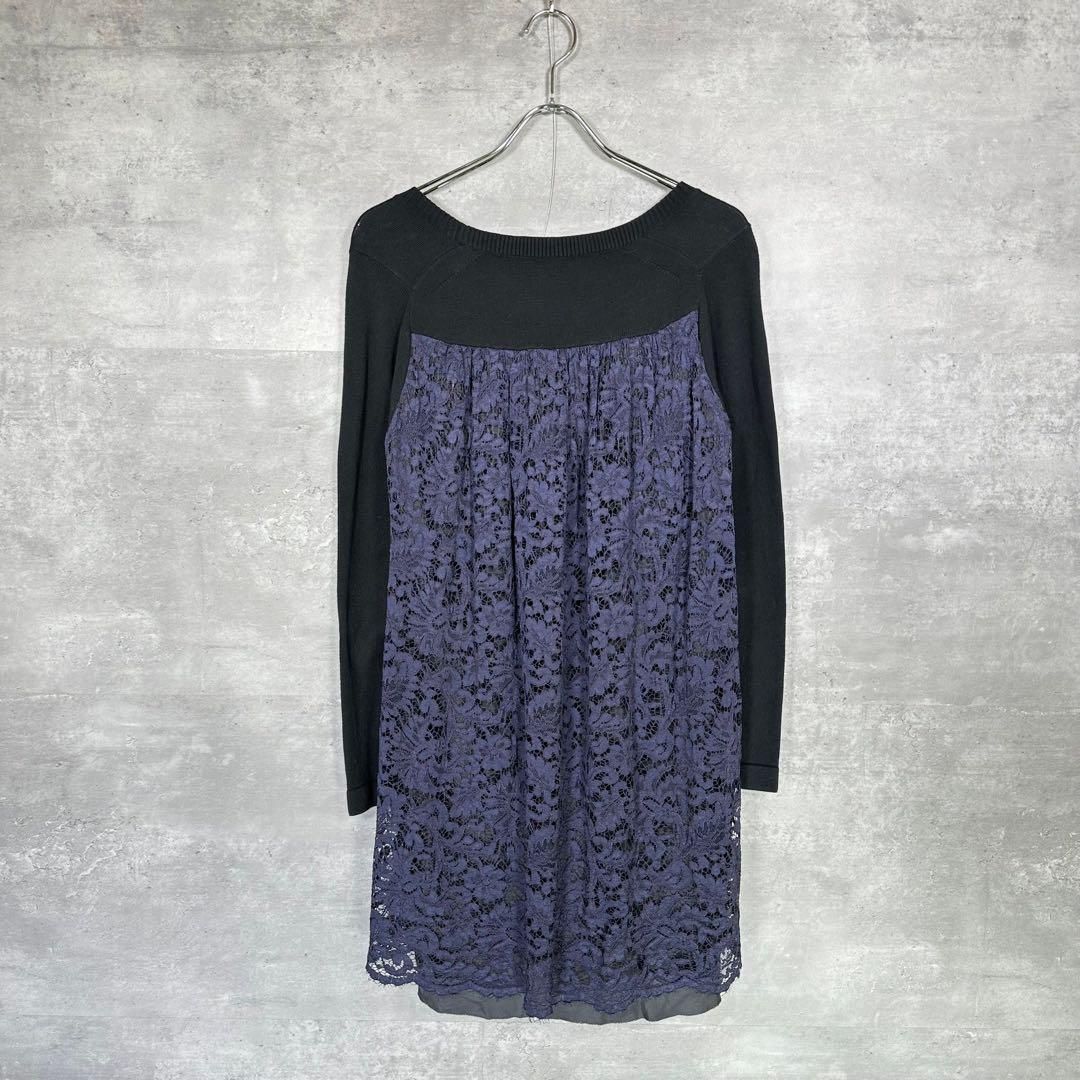 Sacai』 サカイ (2) ドッキングニット ワンピース - メルカリ