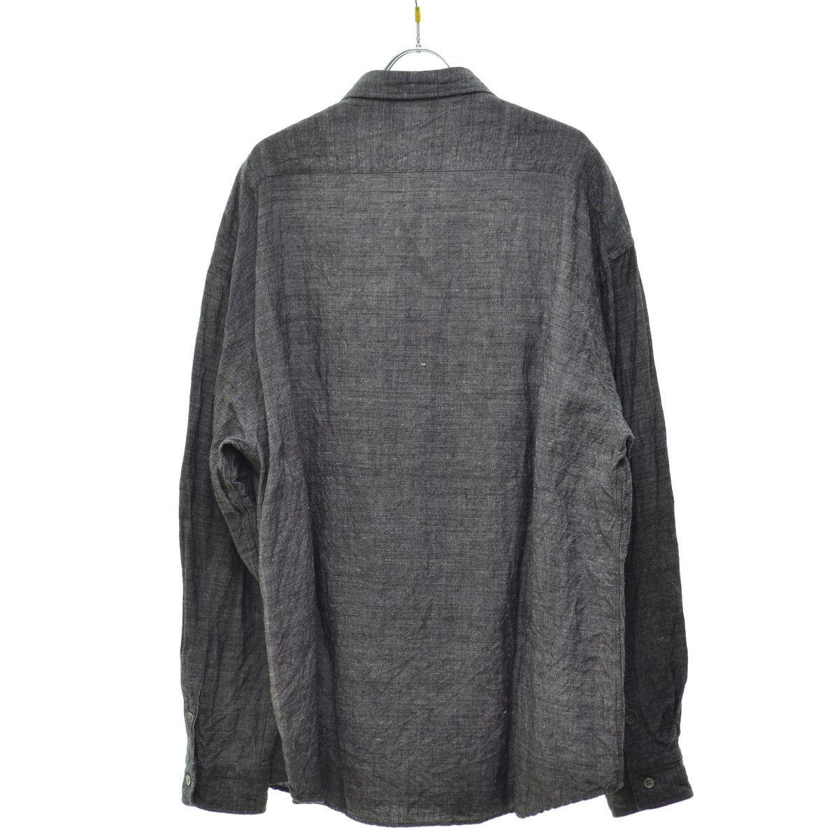 PORTERCLASSIC】ROLL UP BAMBOO LINEN SHIRT ロールアップ バンブー