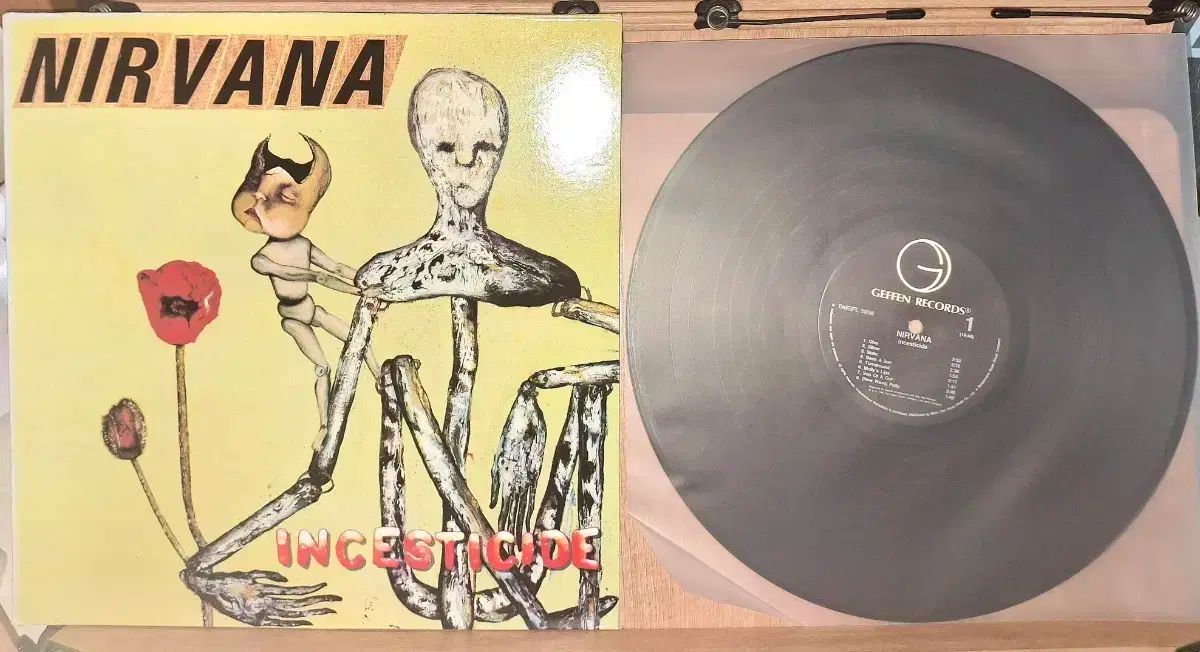 ニルヴァーナ NIRVANA Incesticide LP 韓国語版