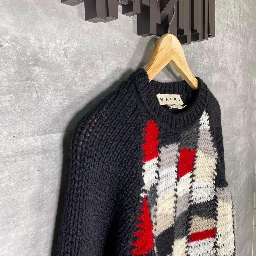 MARNI』マルニ (48) カラーブロックセーター / 切り替えニット - メルカリ