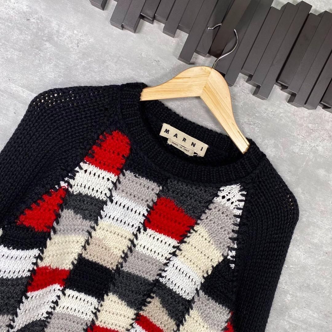 MARNI』マルニ (48) カラーブロックセーター / 切り替えニット - メルカリ