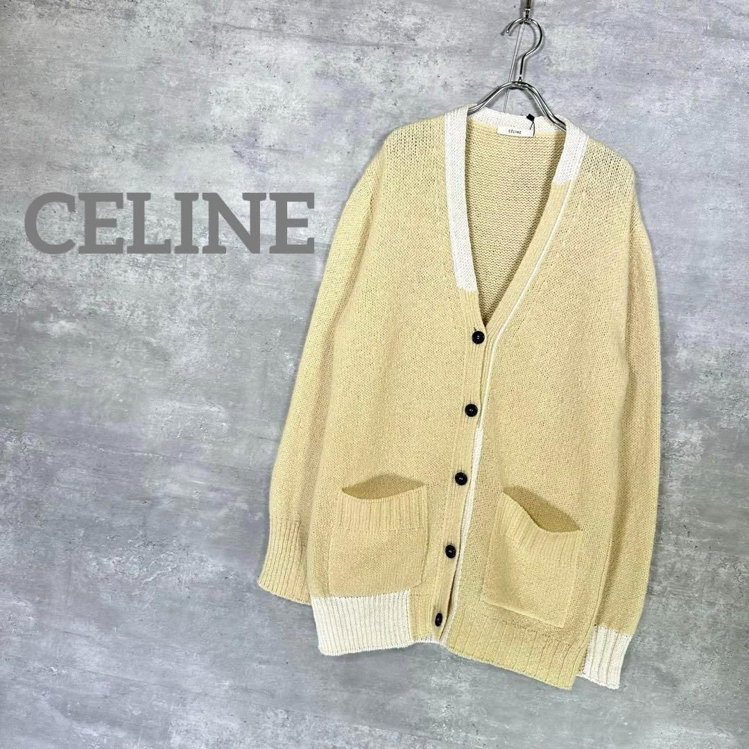 新品未使用・タグ付！ セリーヌ フィービー期 カシミヤ100% カーディガン M CELINE』 セリーヌ (M) フィービー期 シルク混 カーディガン - メルカリ
