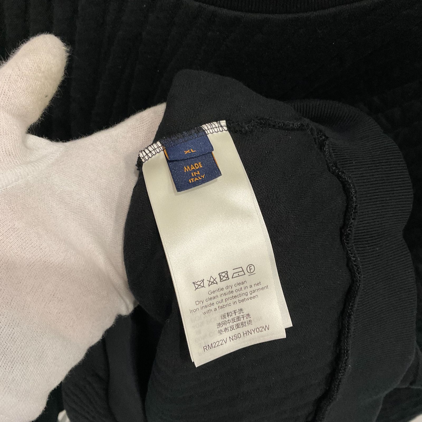 【送料無料】 LOUIS VUITTON RM222V ロゴ モノグラム トレーナー トップス D25090292