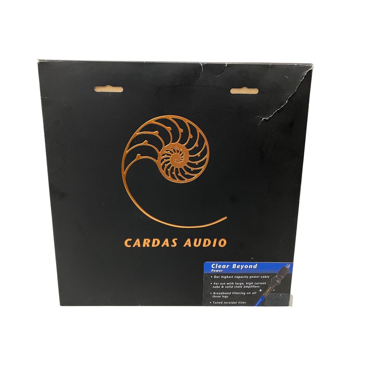Cardas Audio カルダス Clear Beyond Power 電源ケーブル 1.5m 元箱 ギャランティ付 オーディオ O10605491