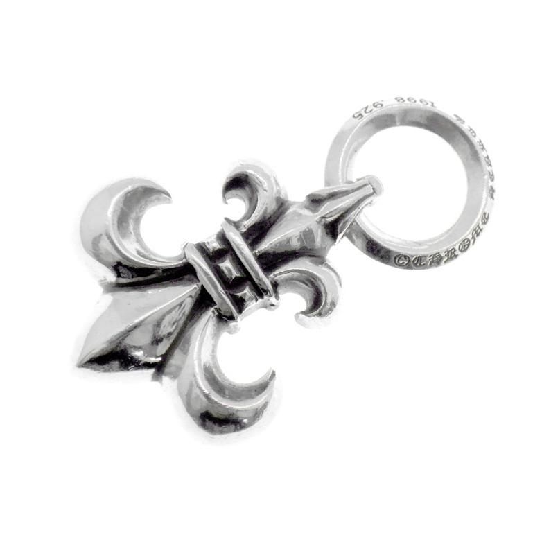 クロムハーツ CHROME HEARTS BS FLUER BSフ ペンダント シルバー ネックレス トップ h5534