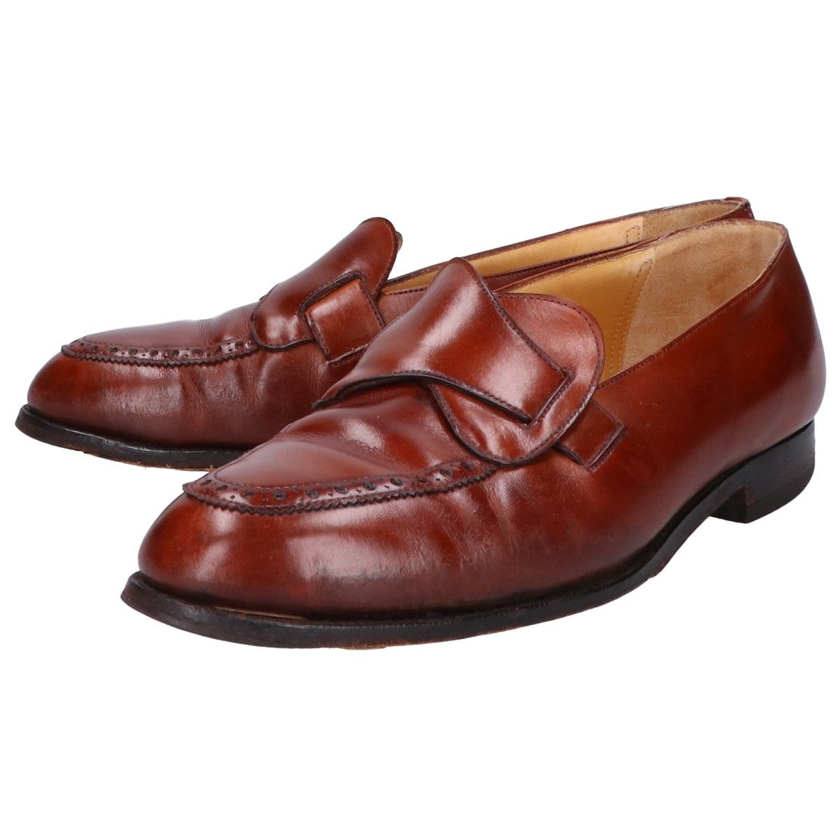 Edward Green エドワードグリーン 旧ロゴ筆記体 バタフライローファー