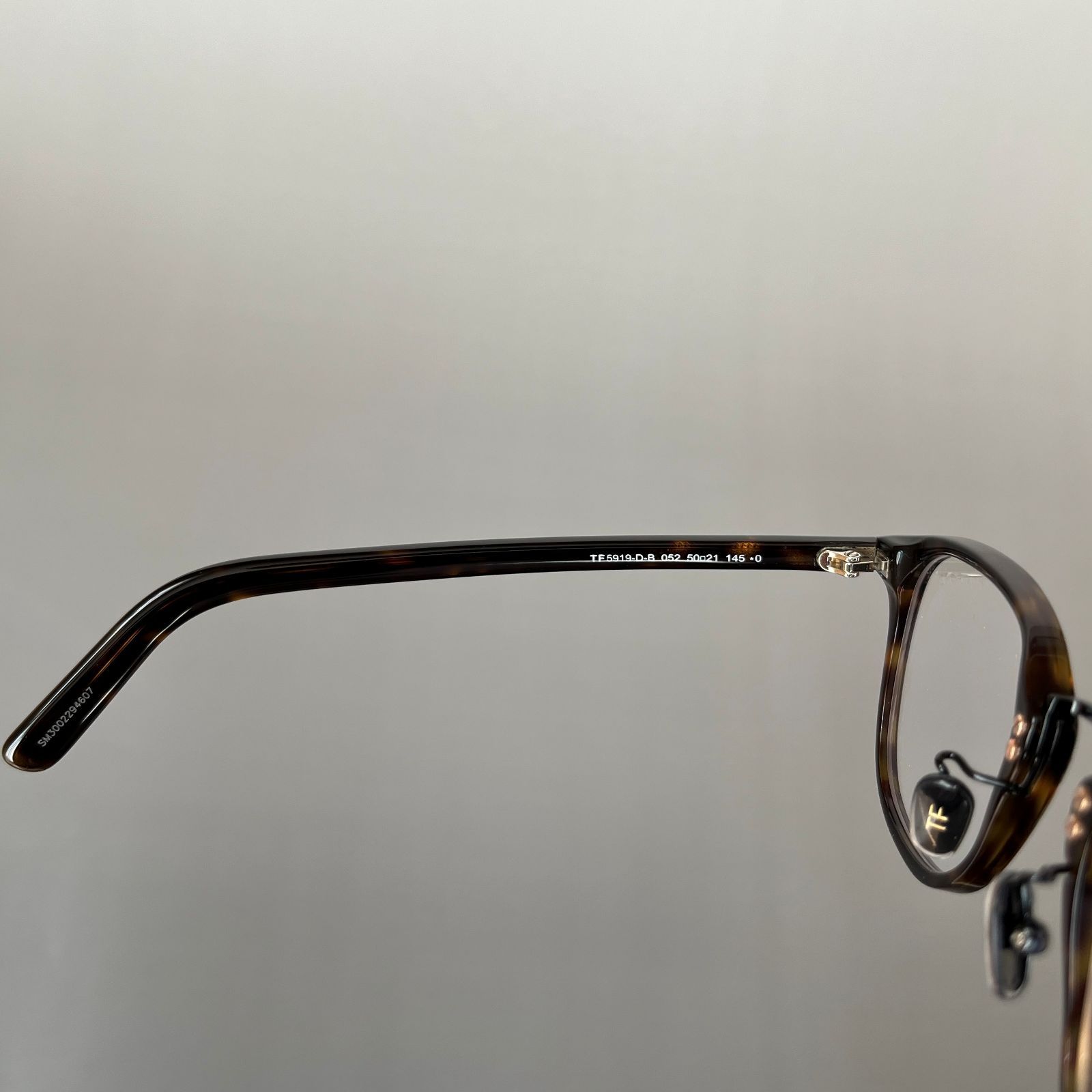 トムフォード メガネ TOM FORD アジアンフィット ボストン ブラウン