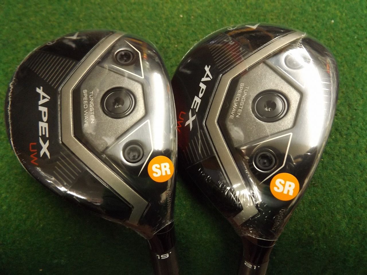 3782 APEX UW 2025 19° 21° TENSEI BLACK SILVER 70 SR カバー有 セット キャロウェイ エイペックス ユーティリティ .3783