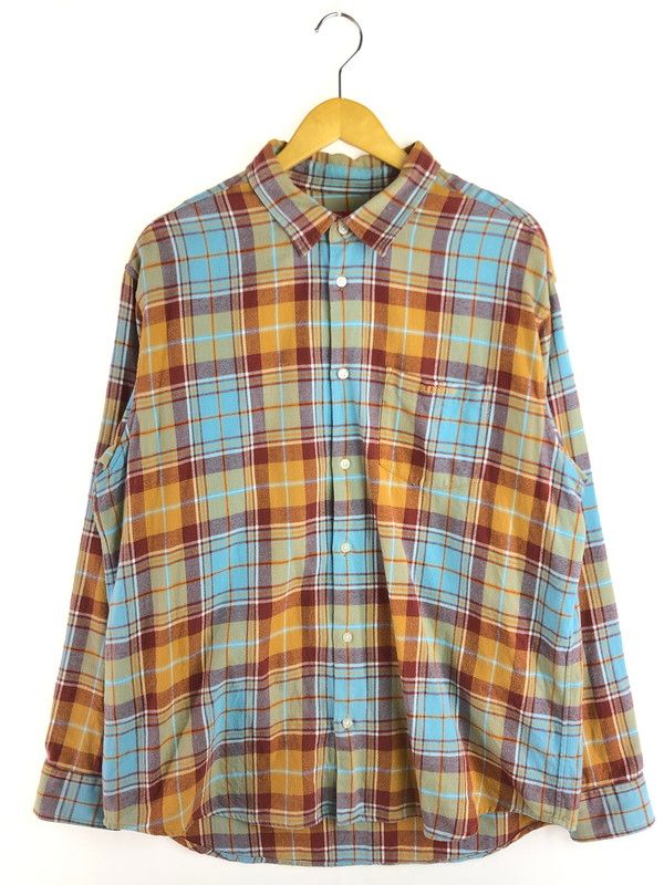 品 Supreme シュプリーム 22SS PLAID FLANNEL SHIRT 22年春夏 チェック フランネルシャツ 長袖シャツ トップス 149-251109-rt-01-tag
