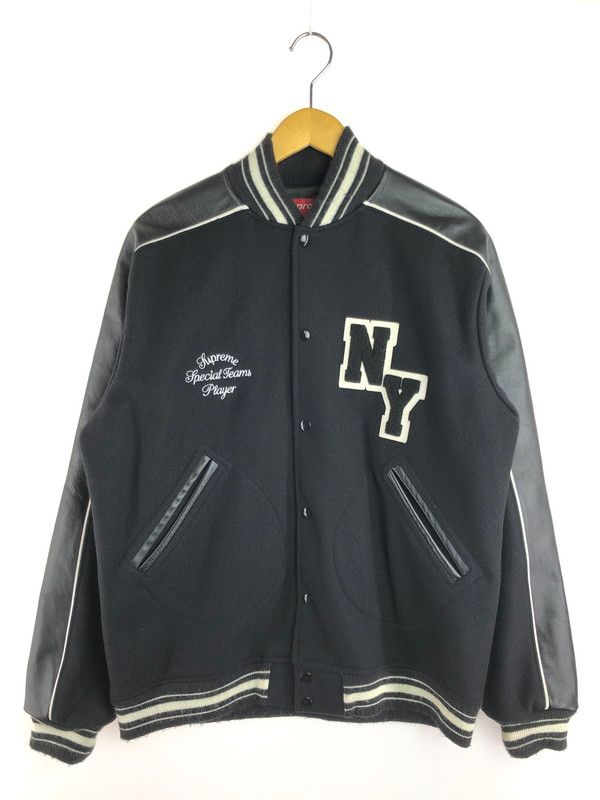品 Supreme シュプリーム 03AW ARC LOGO LEATHER STADIUM JACKET ロゴレザースタジアムジャケット アウター 149-251109-rt-16-tag