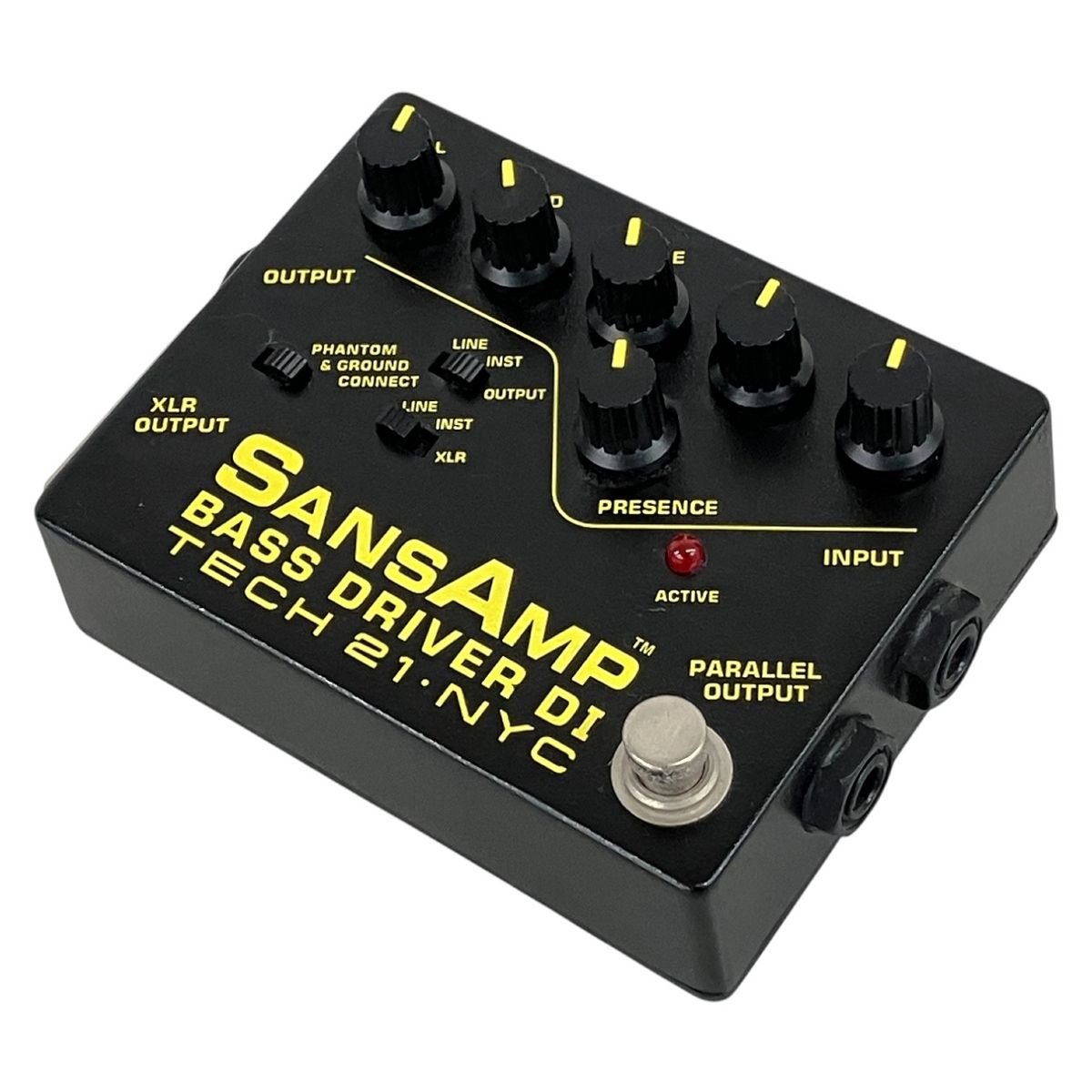 TECH 21 NYC SANSAMP BASS DRIVER DIサンズアンプ プリアンプ エレキベース コンパクト エフェクター