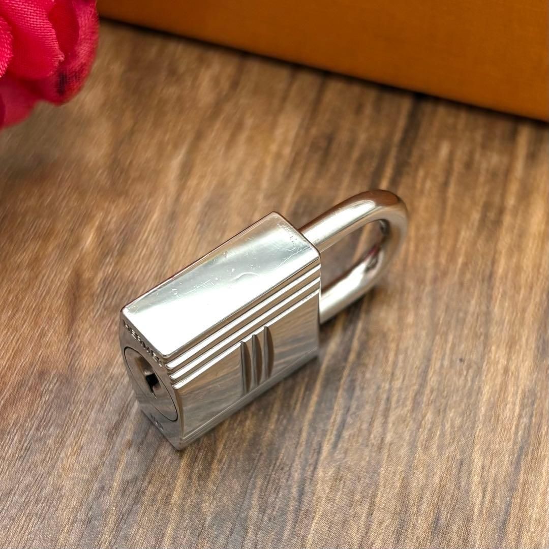 ⛄ ⛄エルメス カデナ パドロック南京錠 鍵 no.102 シルバー 582 OLIVEOS_COM_TR