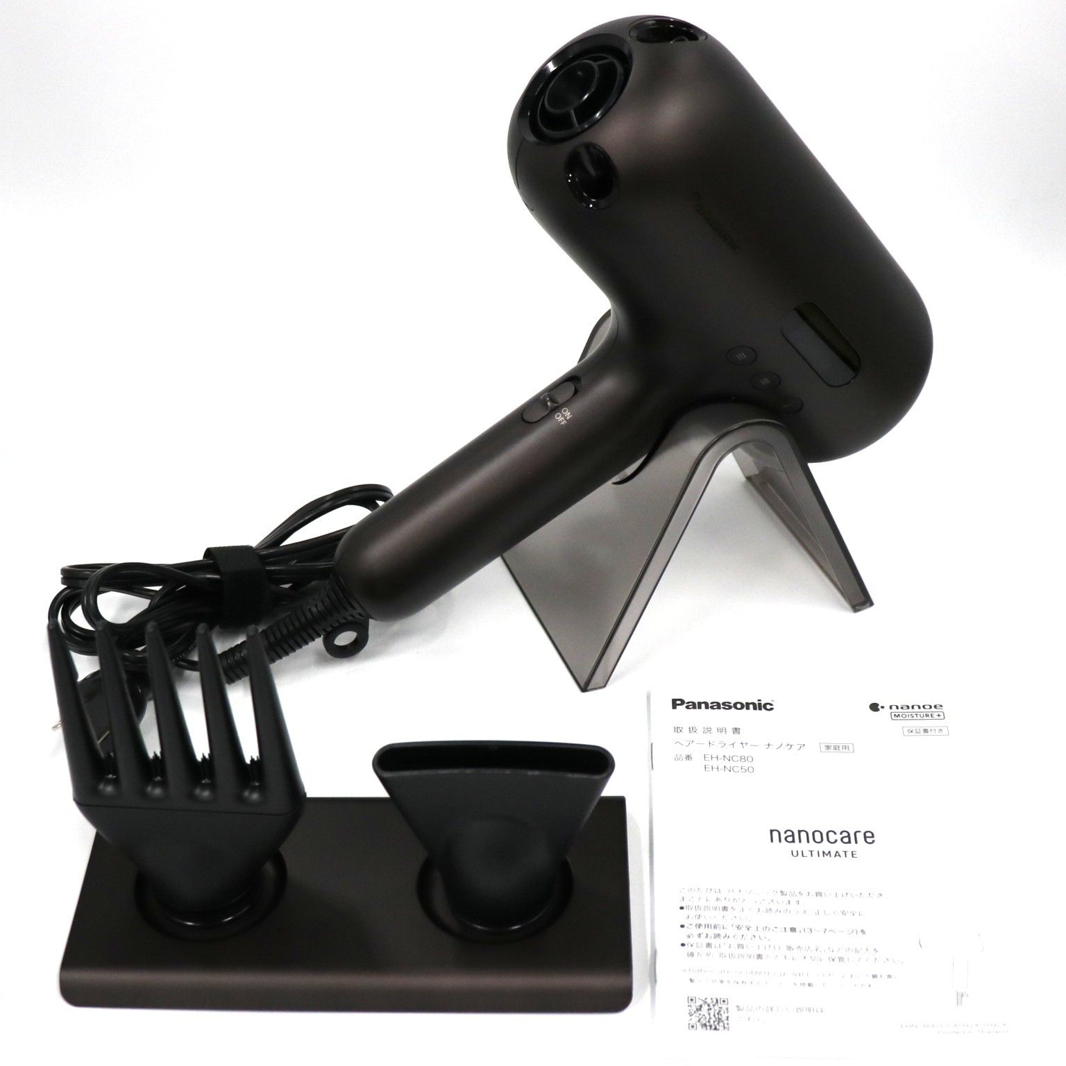 パナソニック ヘアードライヤー ナノケア アルティメイト EH-NC80 eh-nc80-t オーセンティックブラウン 非常に良い A