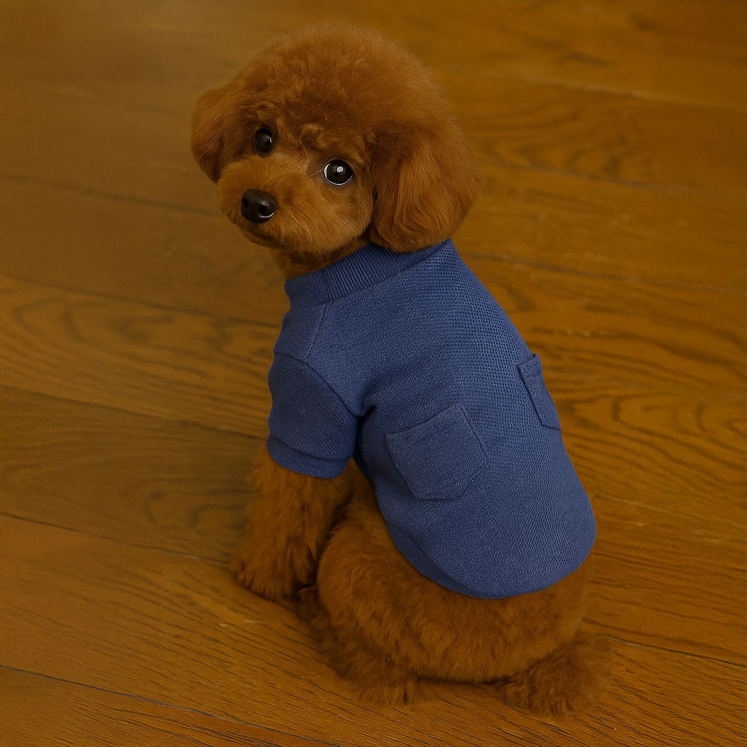 ハンドメイド1点限り 犬服ハンドメイド ペット服 トレーナー ダックス