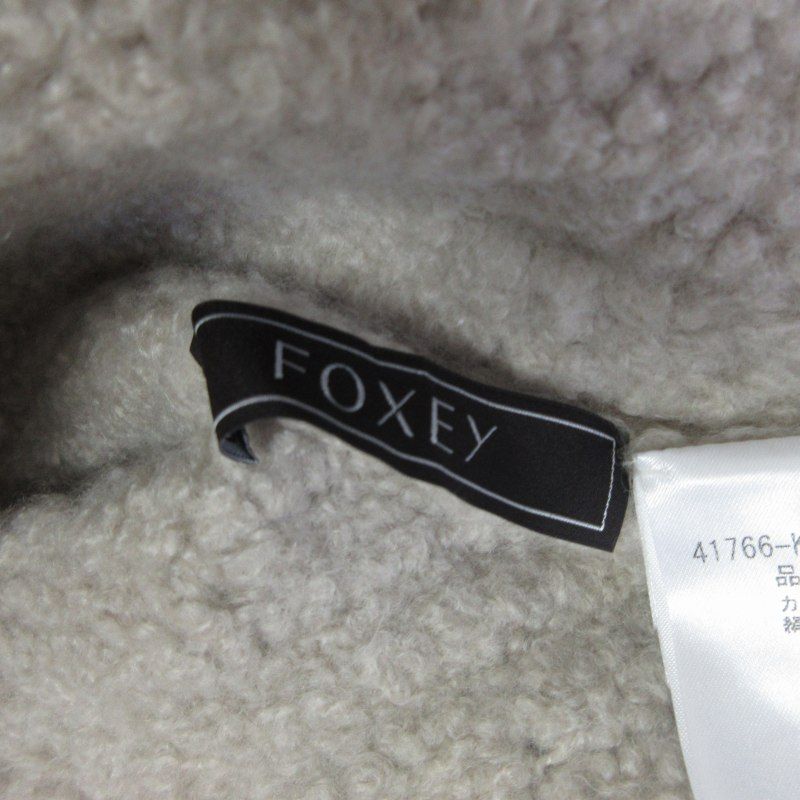 フォクシー FOXEY Knit Bolero Teddy 2020年 41766 カシミヤシルク