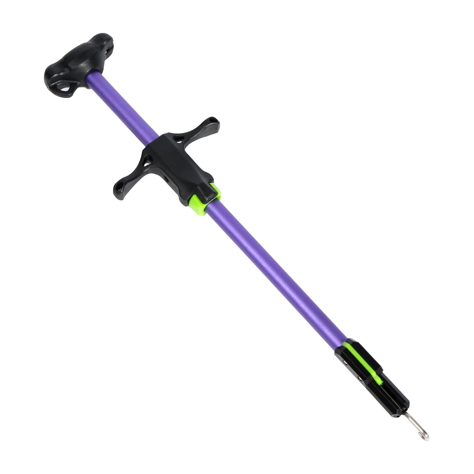 EVA×DRESS フックリリーサー＆ケースセット エヴァンゲリオン コラボ ガラス繊維入り強化樹脂 針外し フックリムーバー 釣り プライヤー フック 軽量 収納 T字型 簡単 速攻 ブラック フリー グッズ