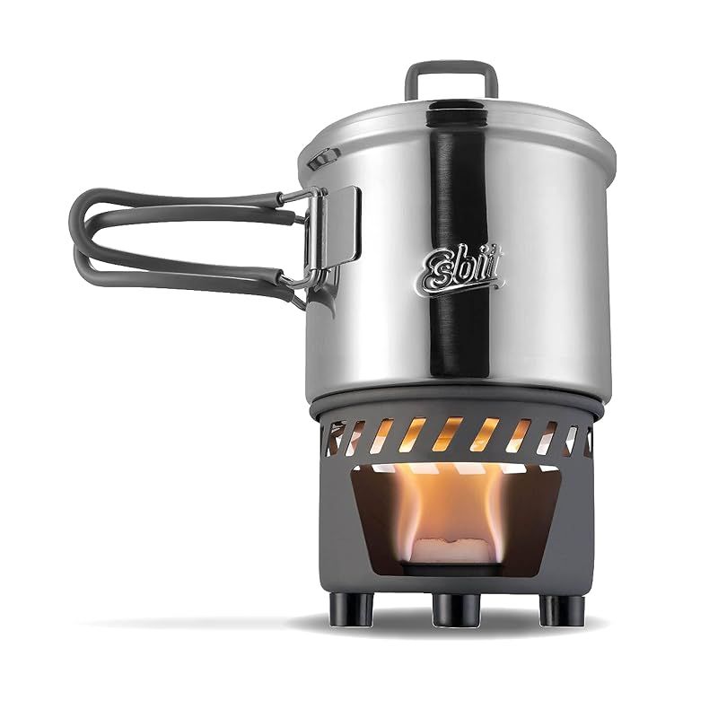 エスビット Esbit アウトドア ステンレスクックセット 585 ml 0