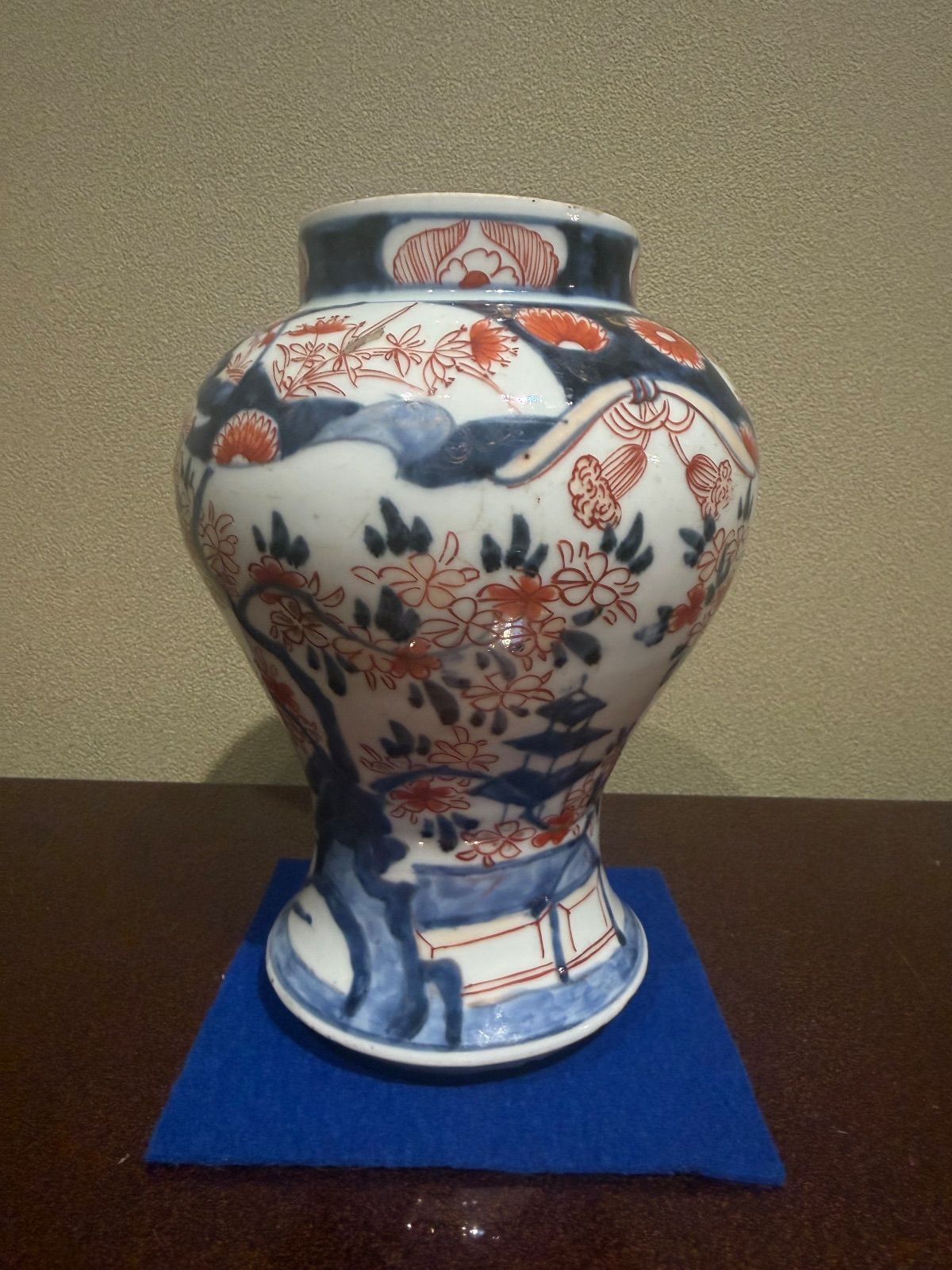 人間国宝 金城次郎 作 海老紋 5寸皿（共箱なし） 壺屋焼・やちむん