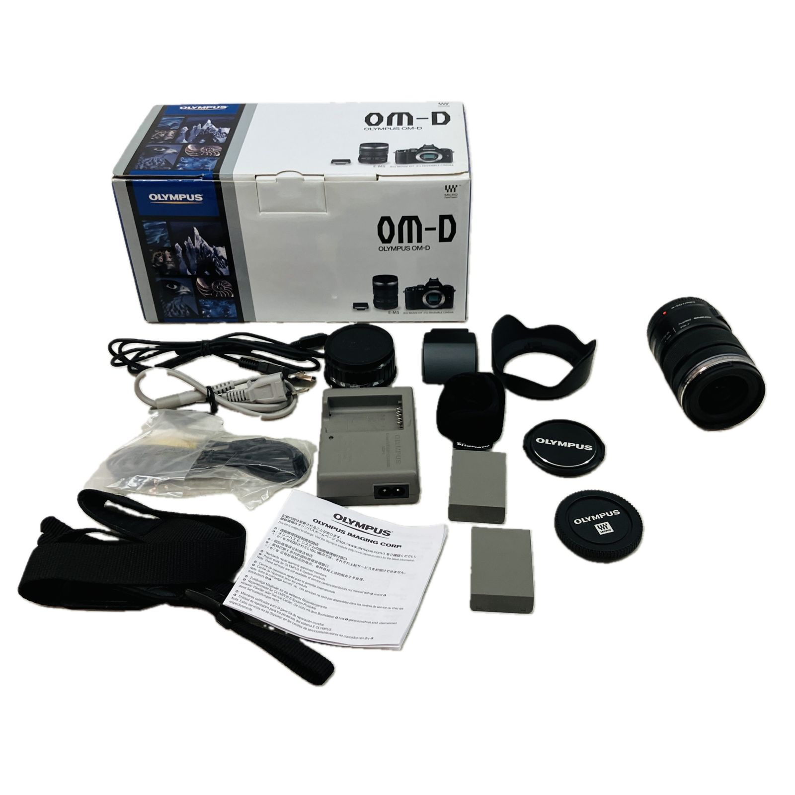 OLYMPUS オリンパス OM-D E-M5 ミラーレス 一眼 カメラ 12-50mm F3.5-6.3 EZ レンズキット C10515191