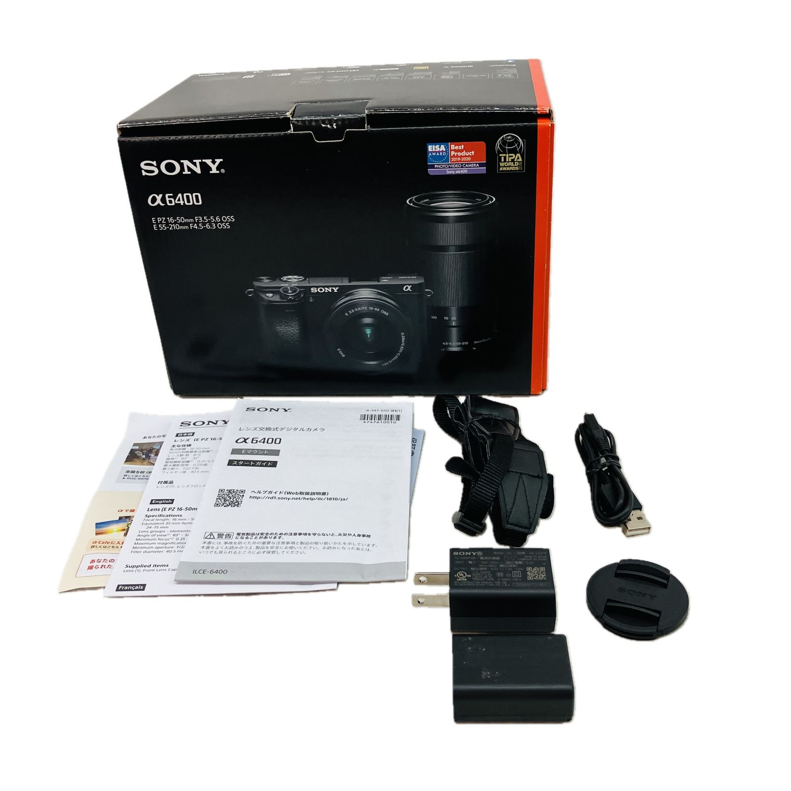 SONY α6400 ILCE6400 SELP1650 E PZ 16-50mm F3.5-5.6 OSS ミラーレス 一眼カメラ レンズキット ソニー C10540781