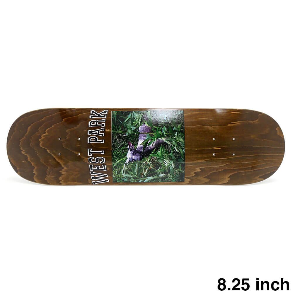 LIMOSINE DECK リモジン デッキ AARON LORETH WEST PARK BROWN STAIN 8.25 スケートボード スケボー