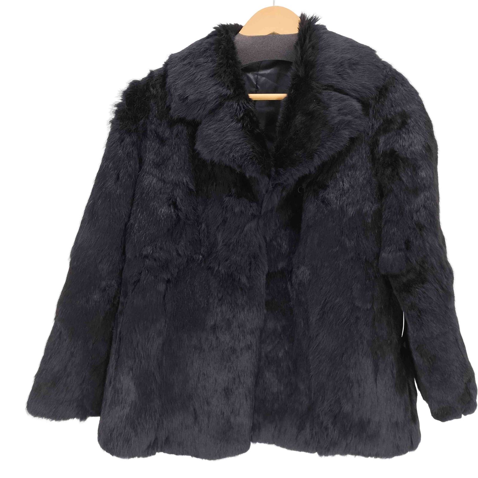 ユーズドフルギ 古着 フレンチラビットファー ジャケット レディース 11