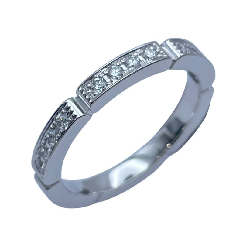 カルティエ Cartier マイヨンパンテールダイヤリング ホワイトゴールド Au750 ジュエリー