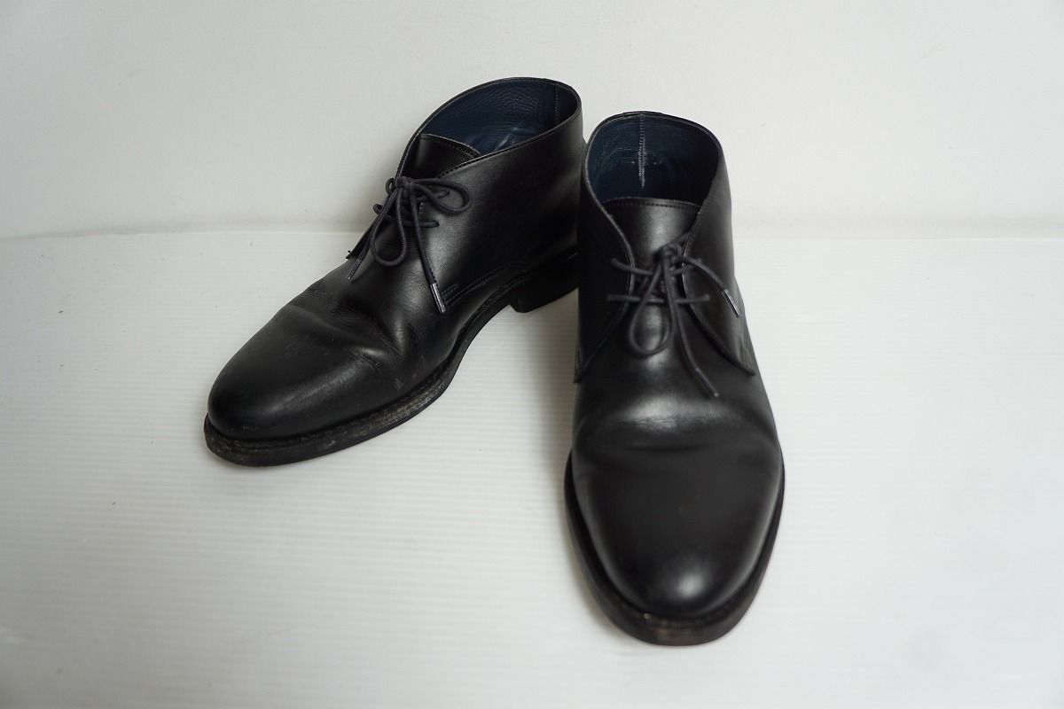 正規 JALAN ジャランスリウァヤ チャッカ ブーツ レザー DAINITE SOLE 99085 黒 サイズ 8 1 2 902 P 4