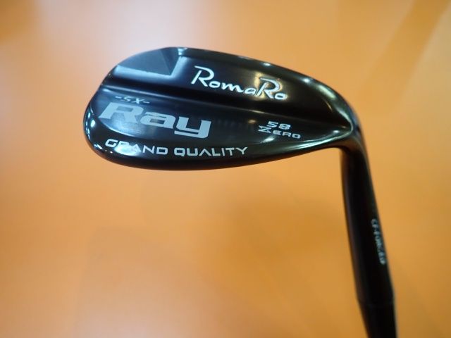 ウェッジ ロマロ Ray SX-ZERO LIMITED ブラックIP MODUS3 TOUR105 WEDGE WEDGE 58 6299