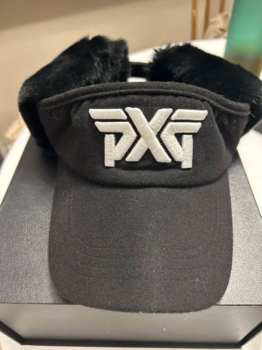  PXG ブラック ファー イヤーマフ サンキャップ その他 レディースウェア