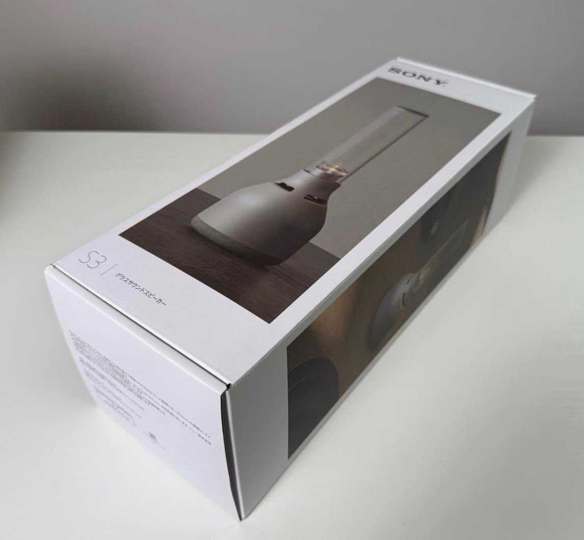 SONY LSPX-S3 グラスサウンドスピーカー｜元箱付き／美品／ 楽天市場】◇極美品 SONY ソニー LSPX-S3 グラスサウンドスピーカー 元
