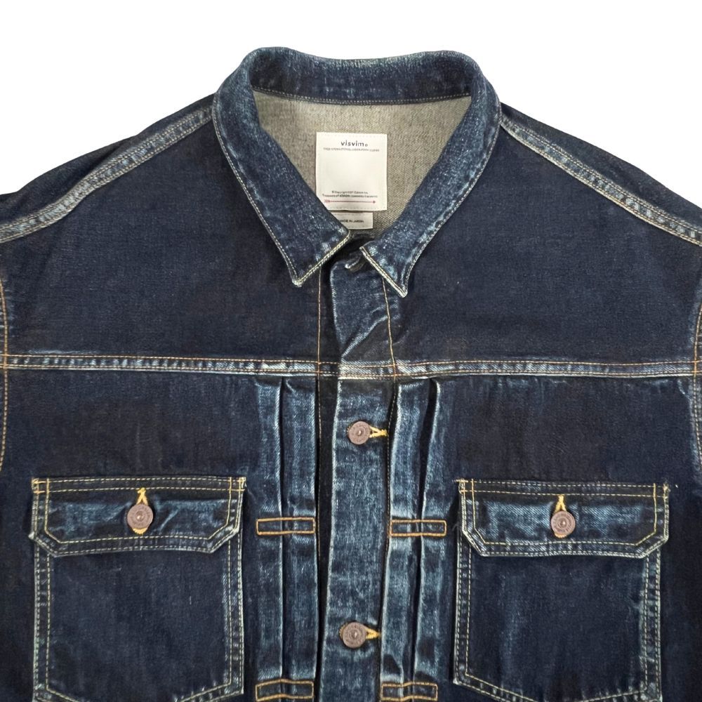 VISVIM ビズビム 品番 0124105006004 SS 101XX JKT DMGD MUD OD 加工 G