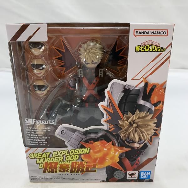 開封 BANDAI S.H.Figuarts 爆豪勝己 フィギュア 僕のヒーローアカデミア 19