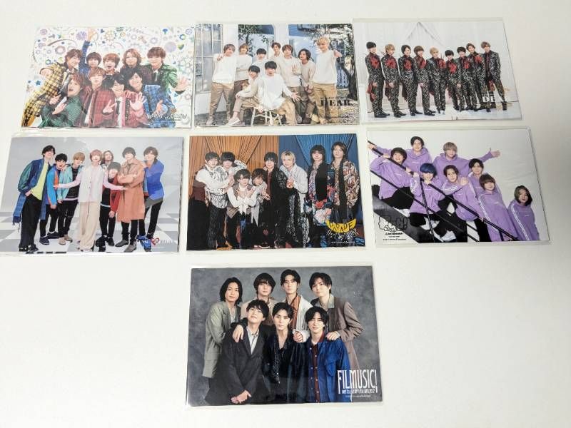 新品未開封 Hey! Say! JUMP メンバー混合 フォトセット 7点セット 2015