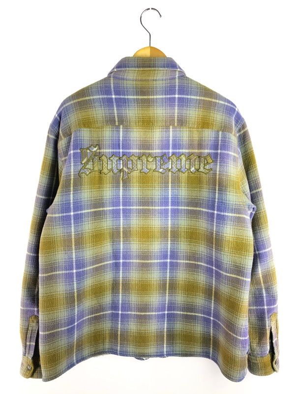 品】Supreme シュプリーム 22AW SHEARLING LINED FLANNEL SHIRT 22秋冬