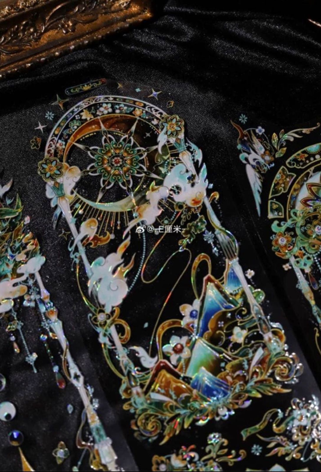 贝壳光 7cm×10m 100cm/loop 蕉鹿之梦 海外マスキングテープ 海外マステ