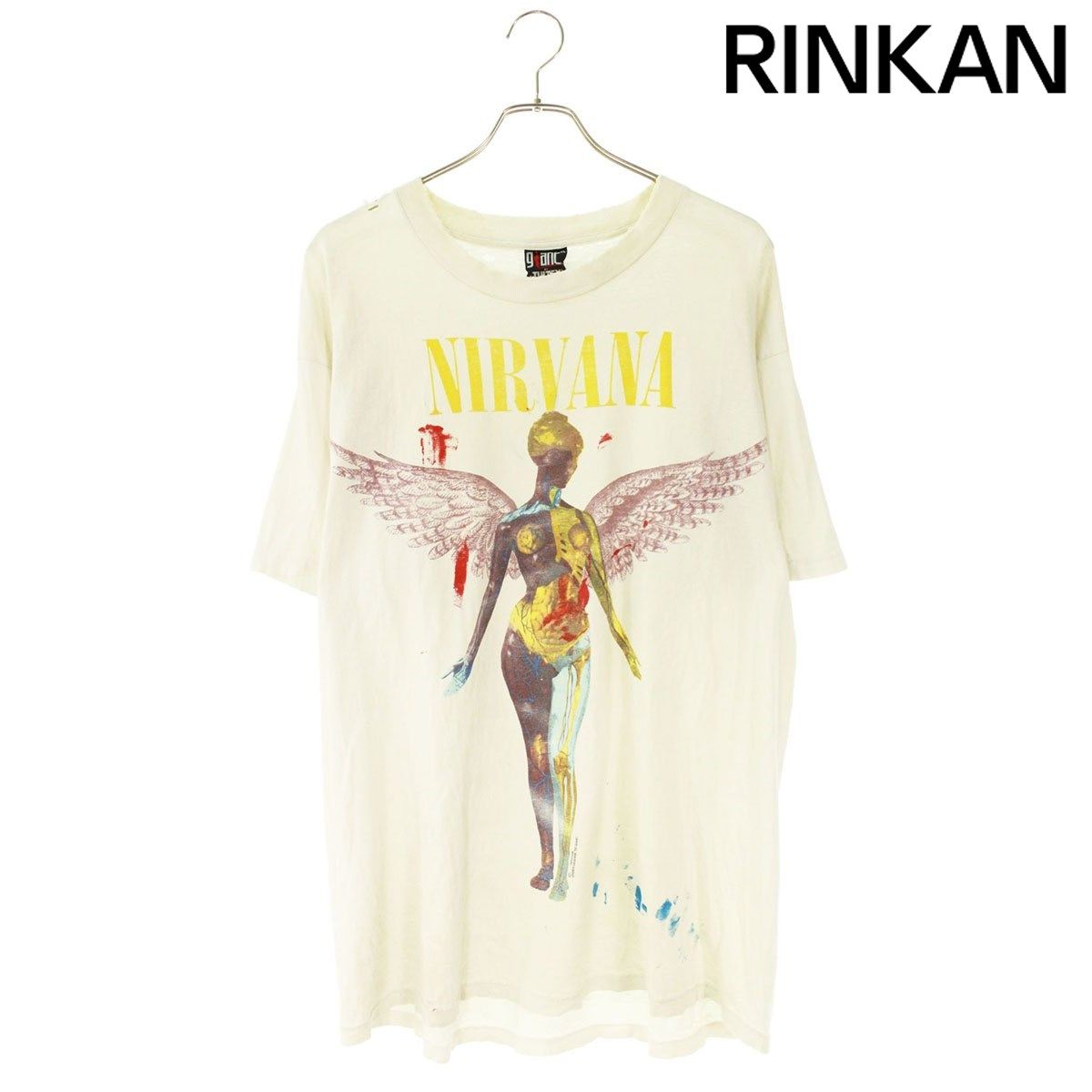 ヴィンテージ NIRVANA ニルヴァーナ IN UTEROプリントTシャツ メンズ XL