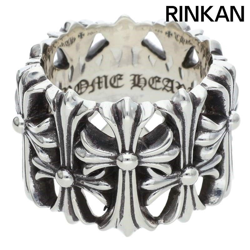 クロムハーツ CEMETERY セメタリークロス シルバーリング メンズ 28.5号