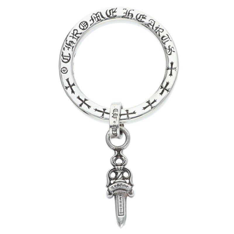 クロムハーツ NTFL W wダガーモチーフ シルバーリング メンズ 12 5号